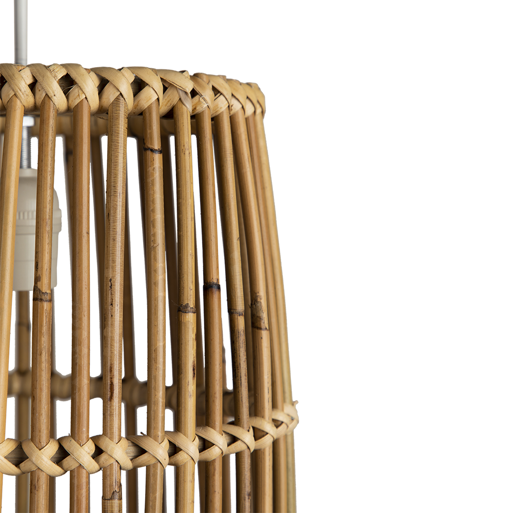 LITZA - LÁMPARA COLGANTE DE RATÁN