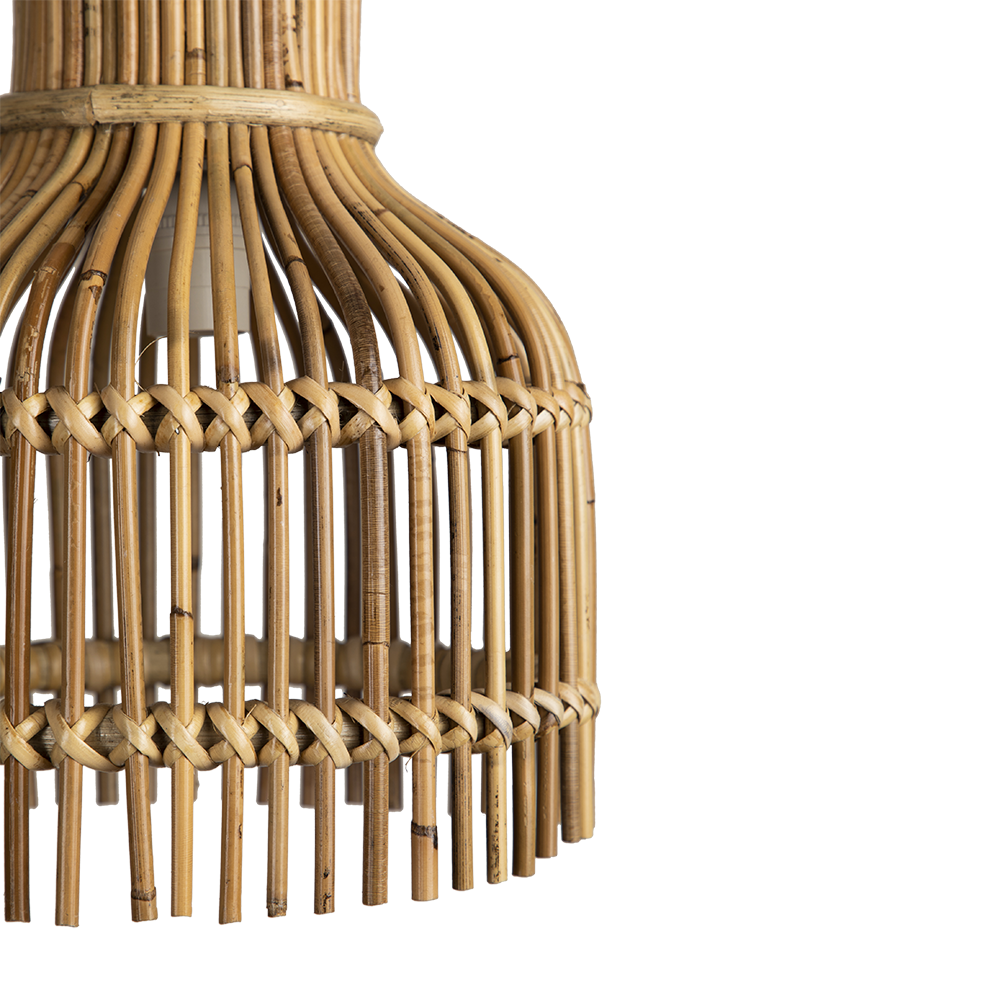 XAMAN - LÁMPARA COLGANTE DE RATÁN