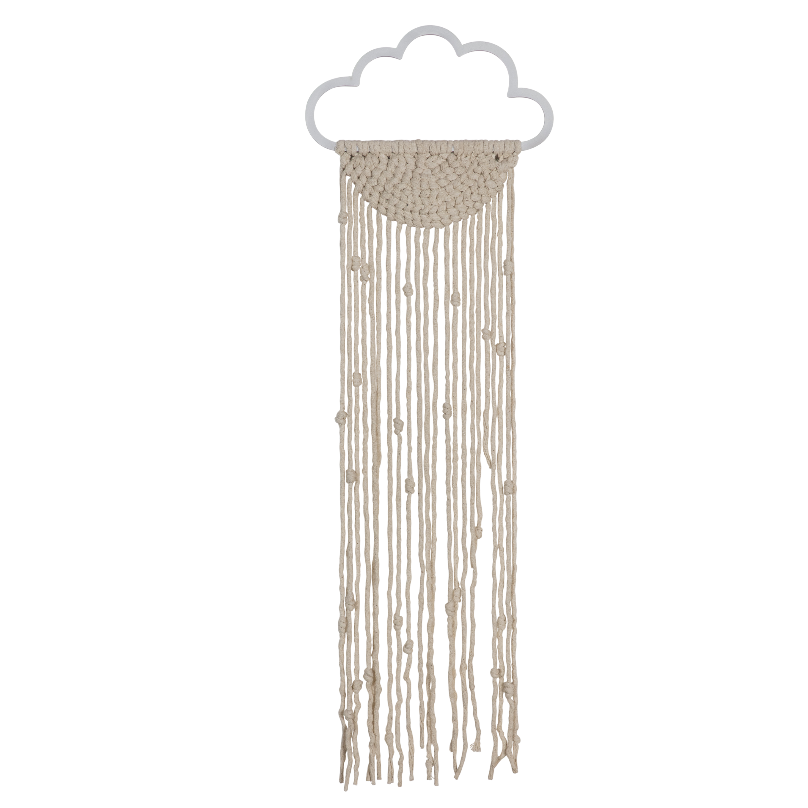 NUBE - TAPIZ DE MACRAMÉ DE ALGODÓN