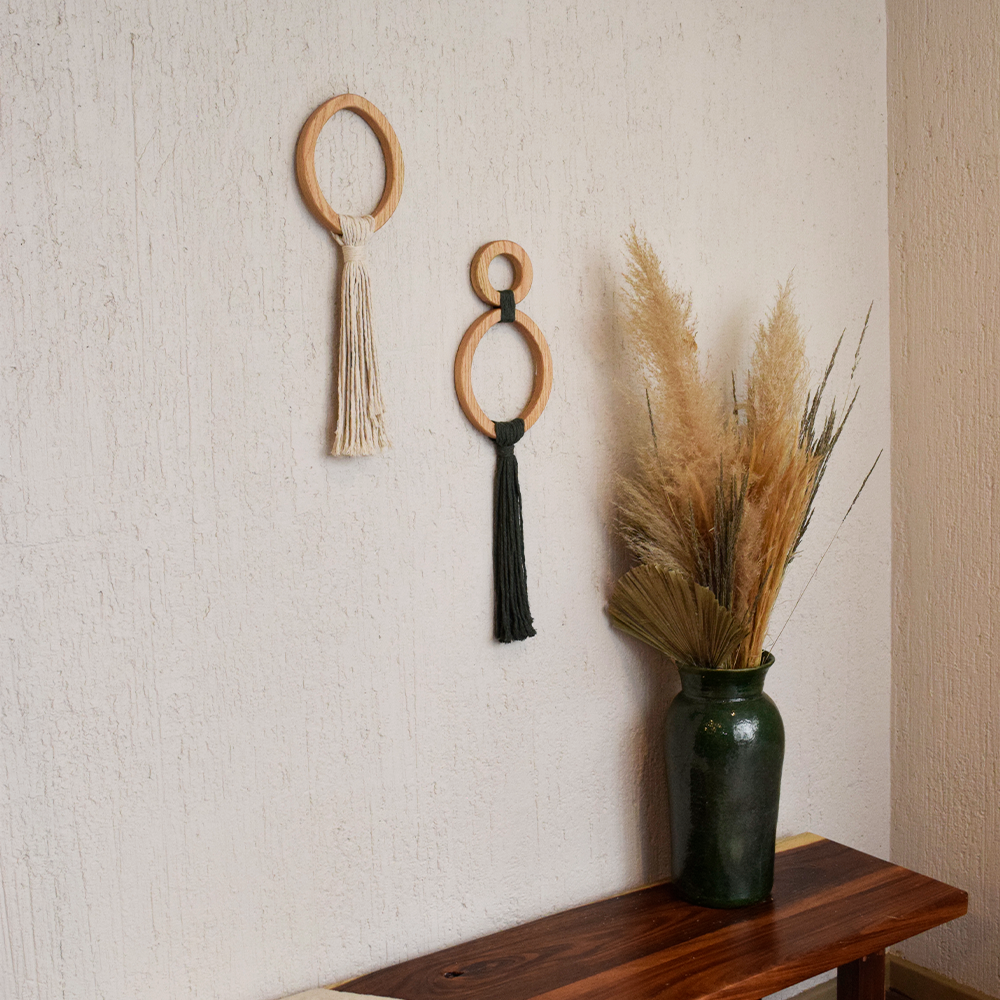 XALPA - ARO DE ENCINO CON CUERDAS DE ALGODÓN