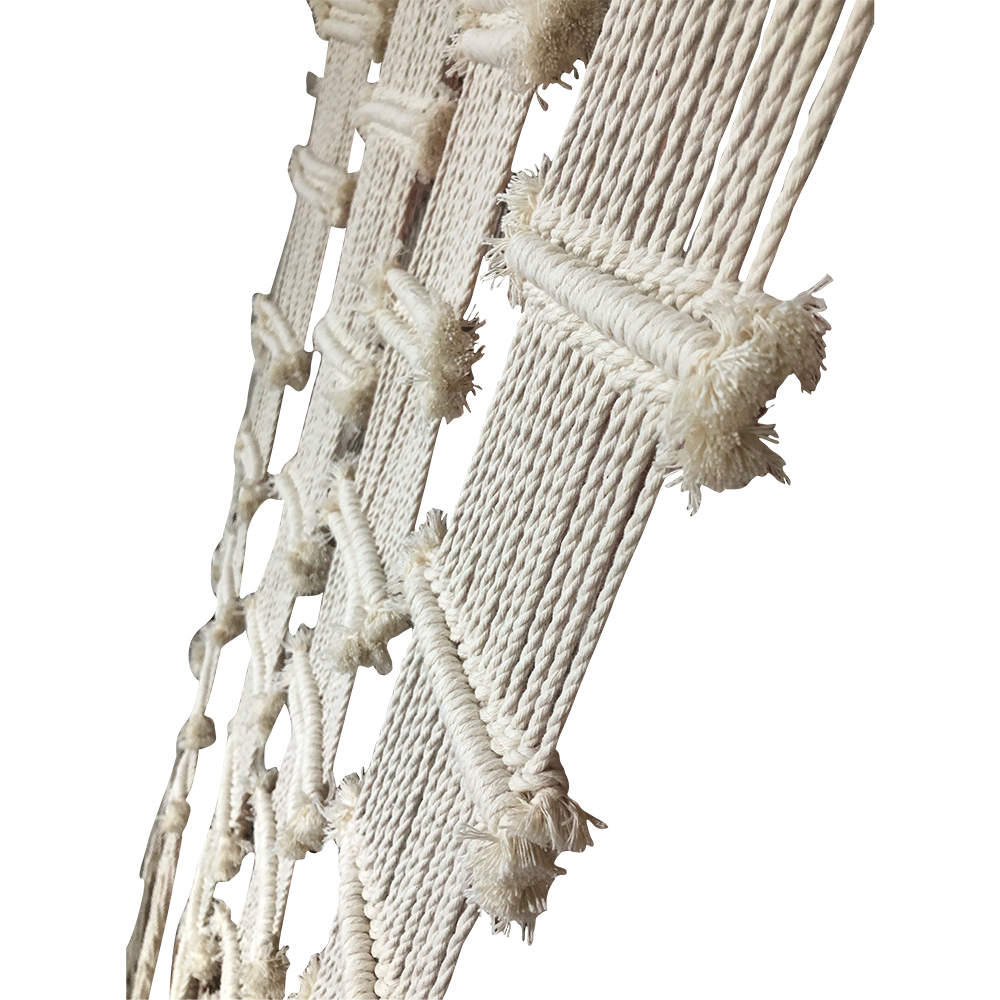 CHAPALA - TAPIZ DE MACRAMÉ DE ALGODÓN