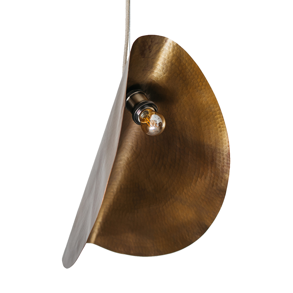 ÓPALO - LÁMPARA COLGANTE DE COBRE