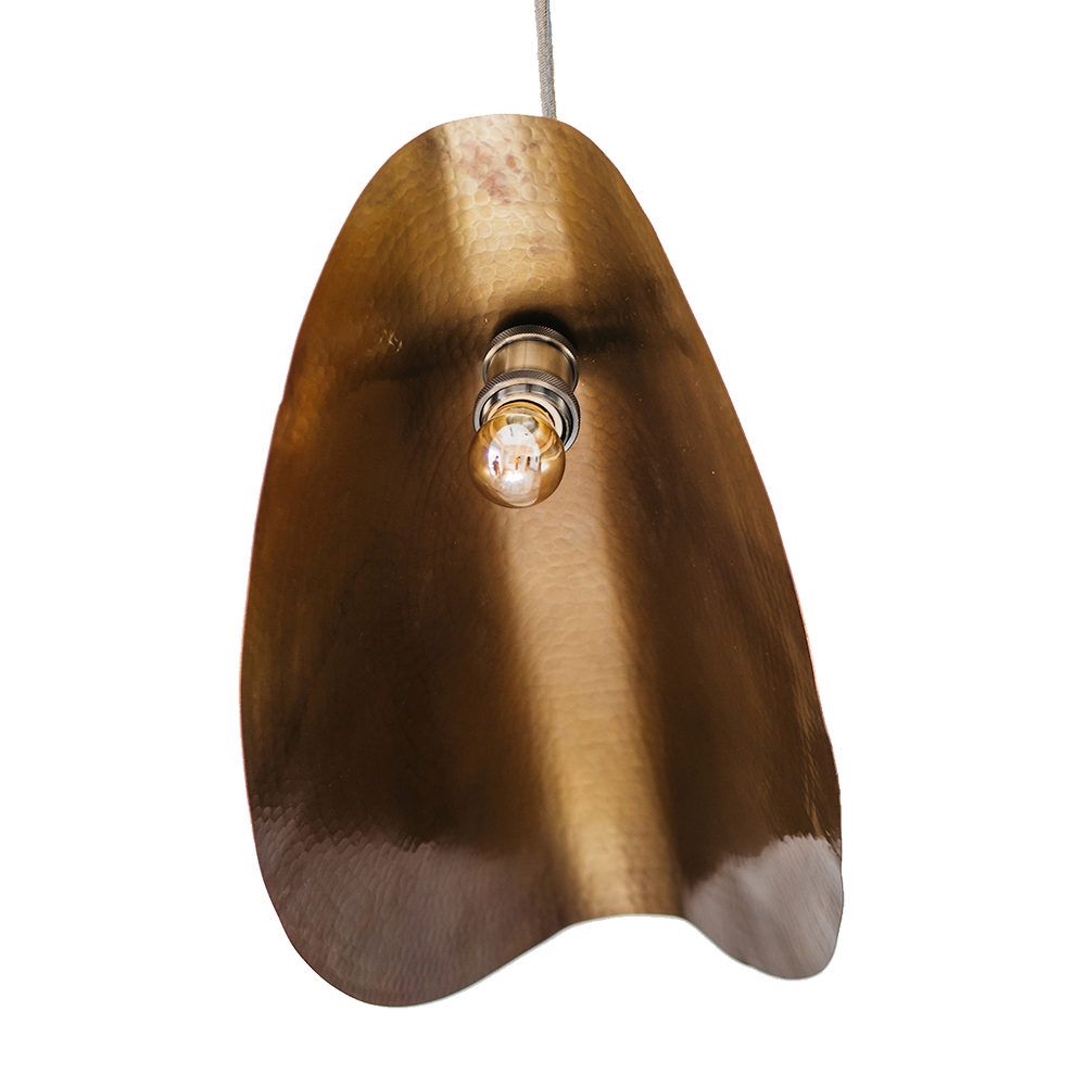 ÓPALO - LÁMPARA COLGANTE DE COBRE