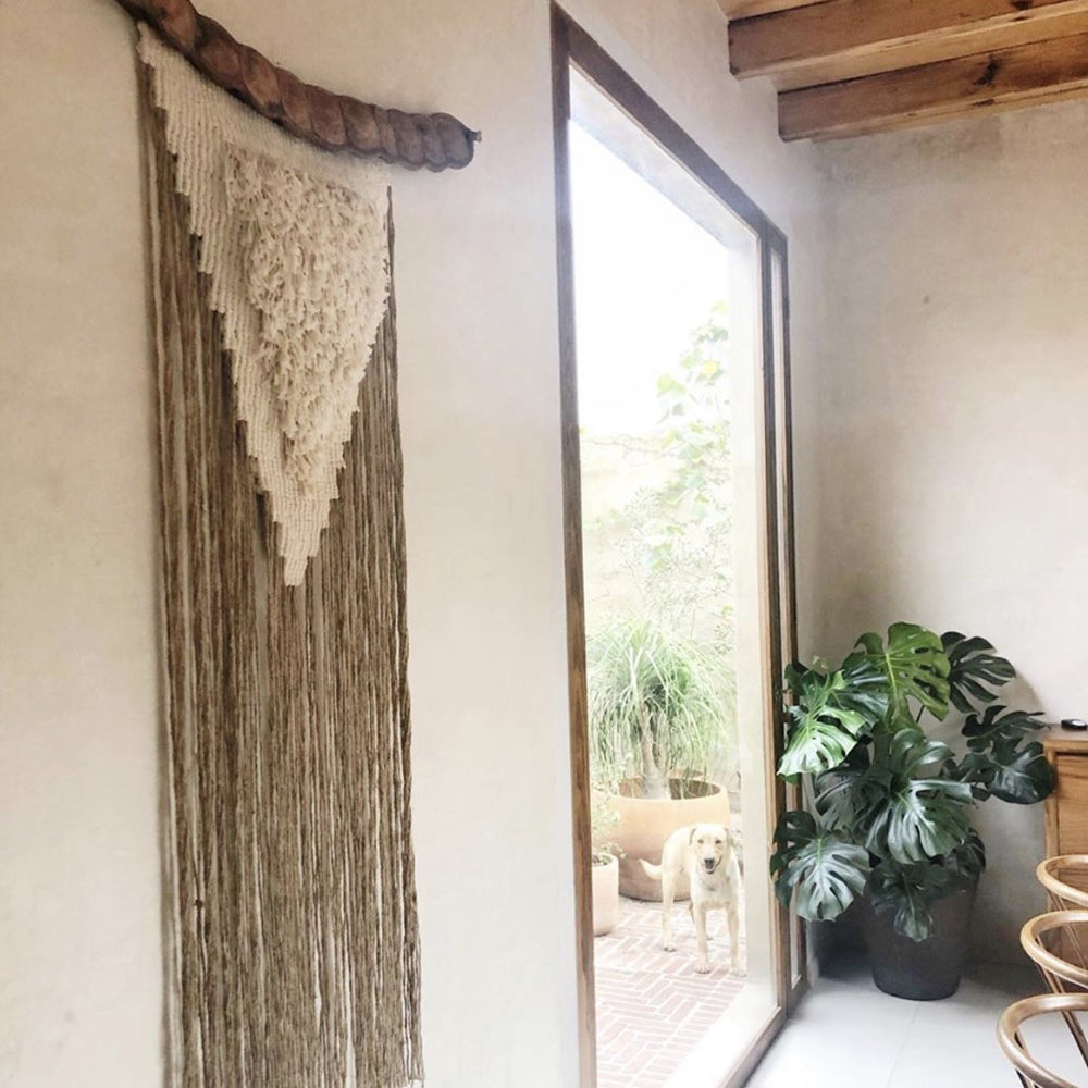 ZUAA - TAPIZ DE MACRAMÉ CON ALGODÓN