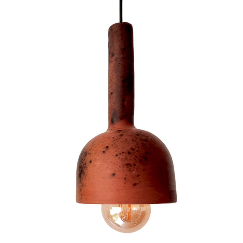 EDAKI - LÁMPARA COLGANTE DE BARRO QUEMADO