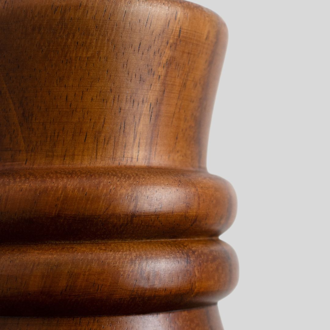 TANU - LÁMPARA COLGANTE DE PAROTA NATURAL