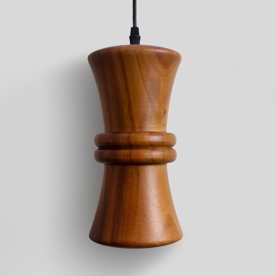 OMET - LÁMPARA COLGANTE DE PAROTA NATURAL