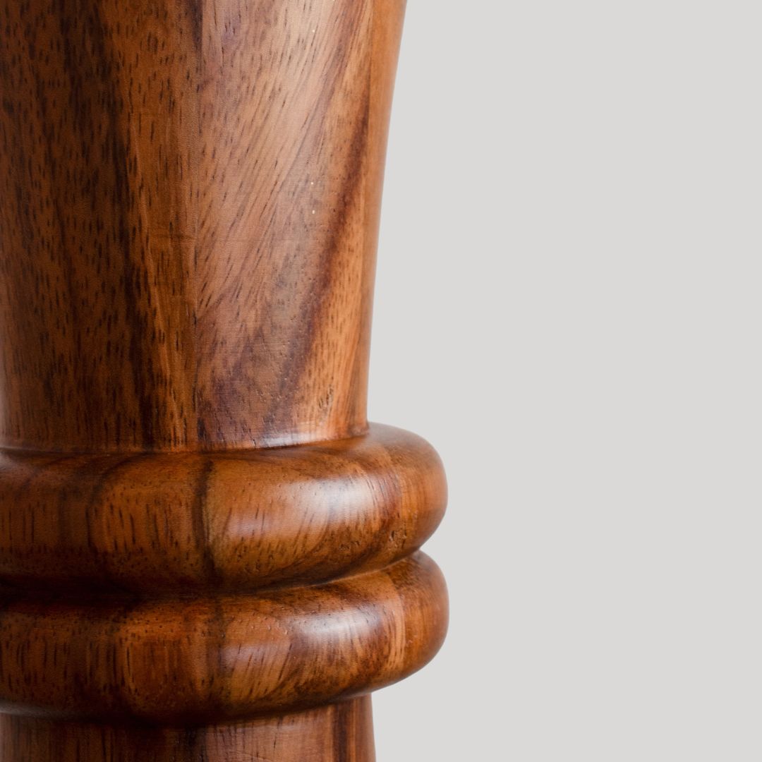 TOZI - LÁMPARA COLGANTE DE PAROTA NATURAL