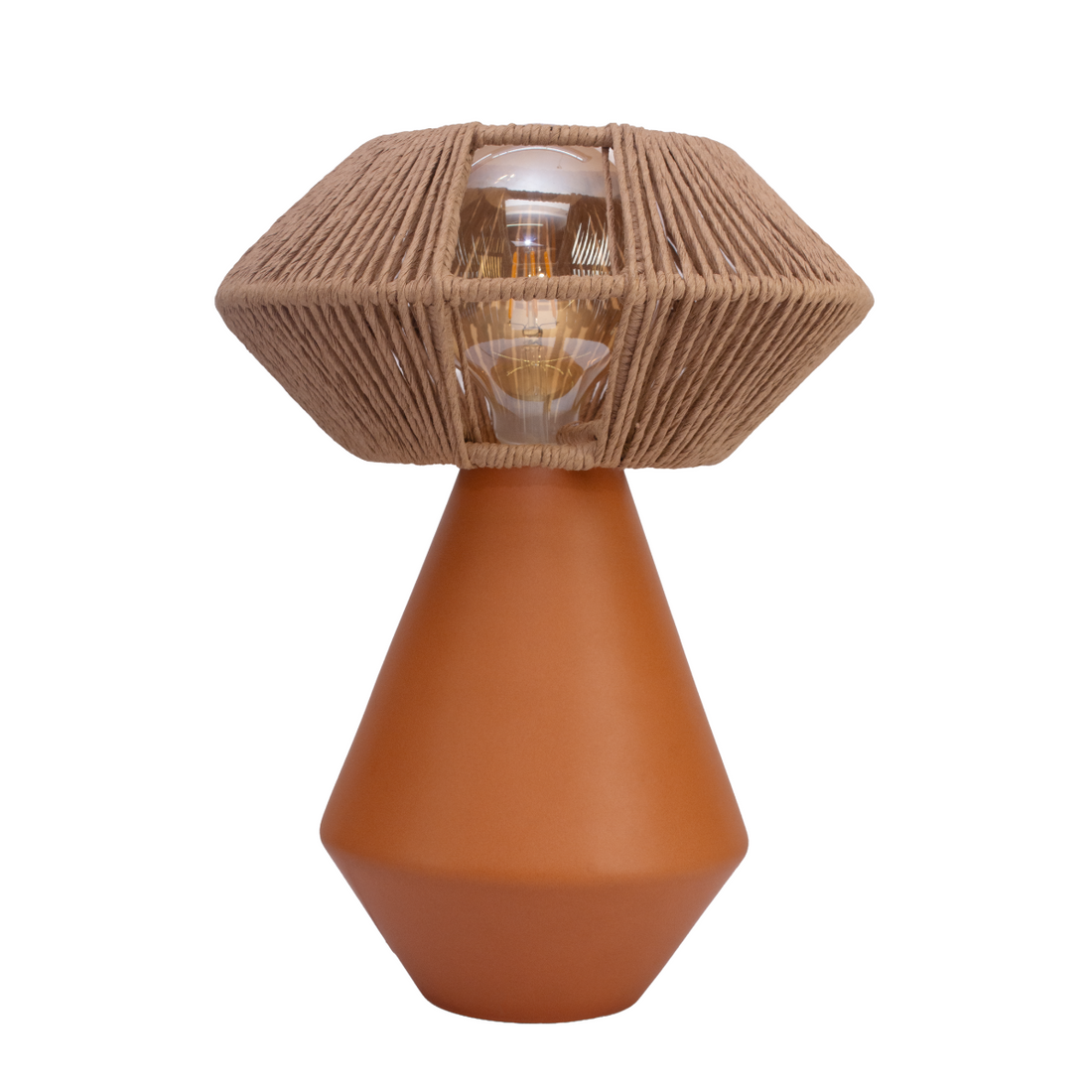 TONAL - LÁMPARA DE MESA DE CERÁMICA Y CORDÓN CRAFT