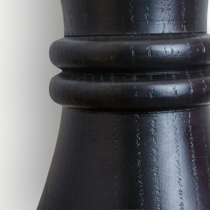 TANU - LÁMPARA COLGANTE DE ENCINO NEGRO