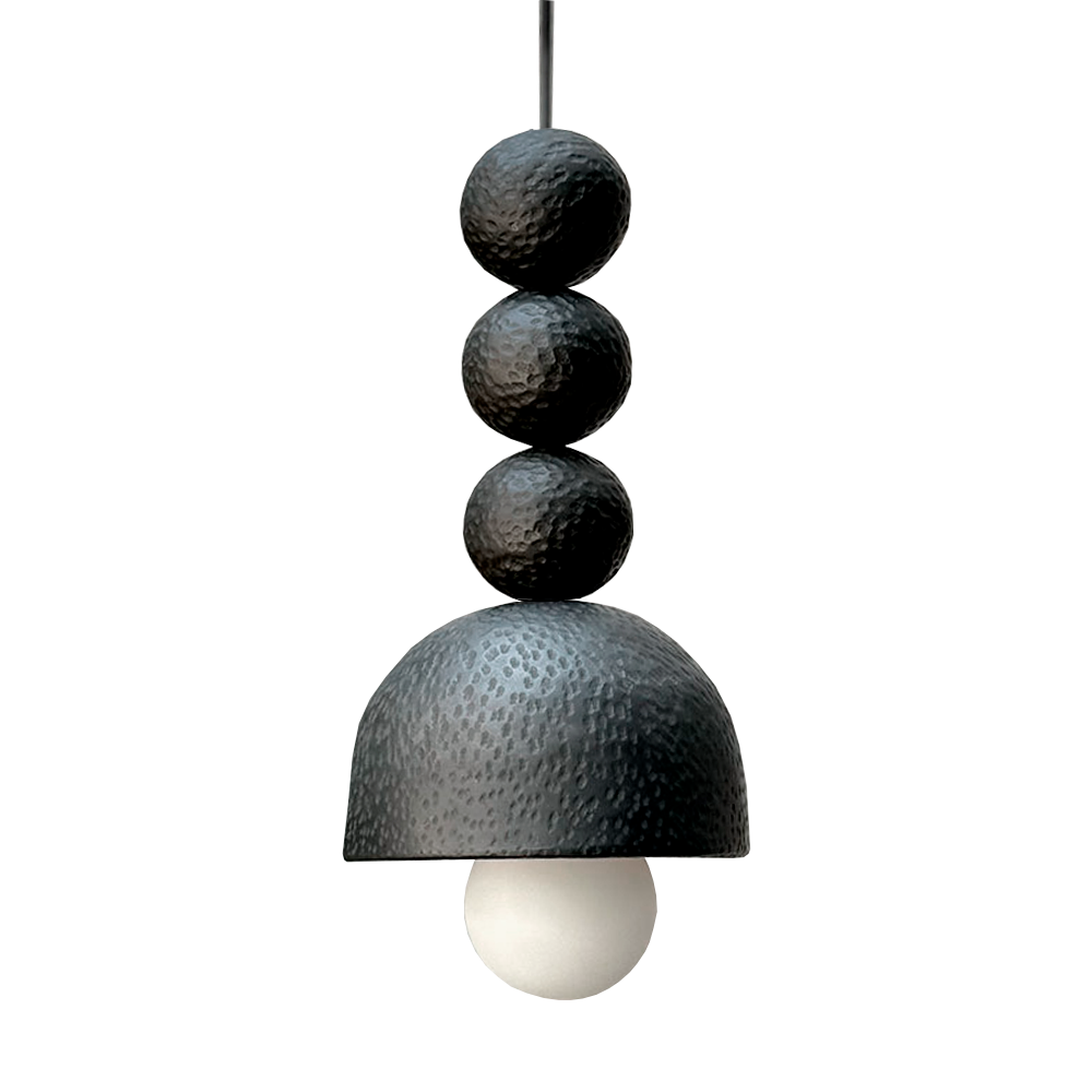 HUNAB - LÁMPARA COLGANTE DE BARRO