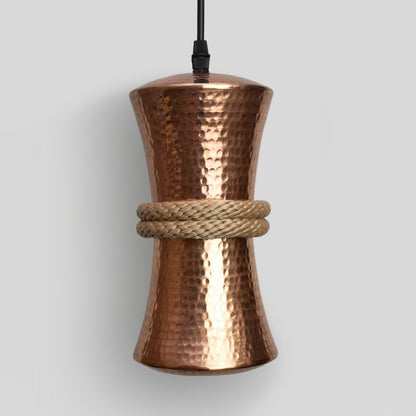 OMET - LÁMPARA COLGANTE DE COBRE BRILLANTE NATURAL