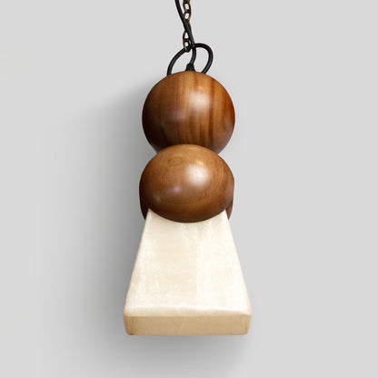 CÁTODO - LÁMPARA COLGANTE DE PAROTA Y ÓNIX