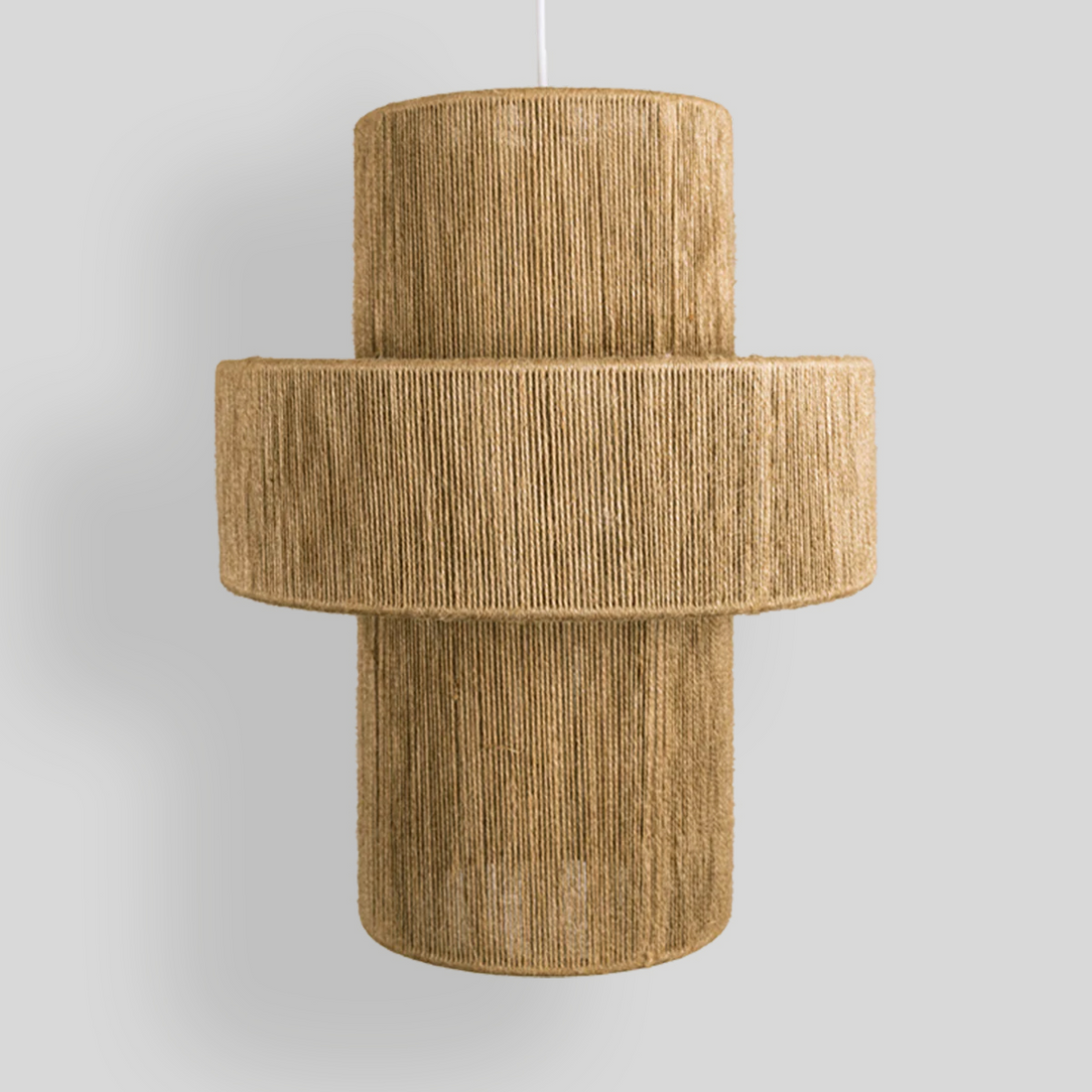 ATIK - LÁMPARA COLGANTE DE YUTE