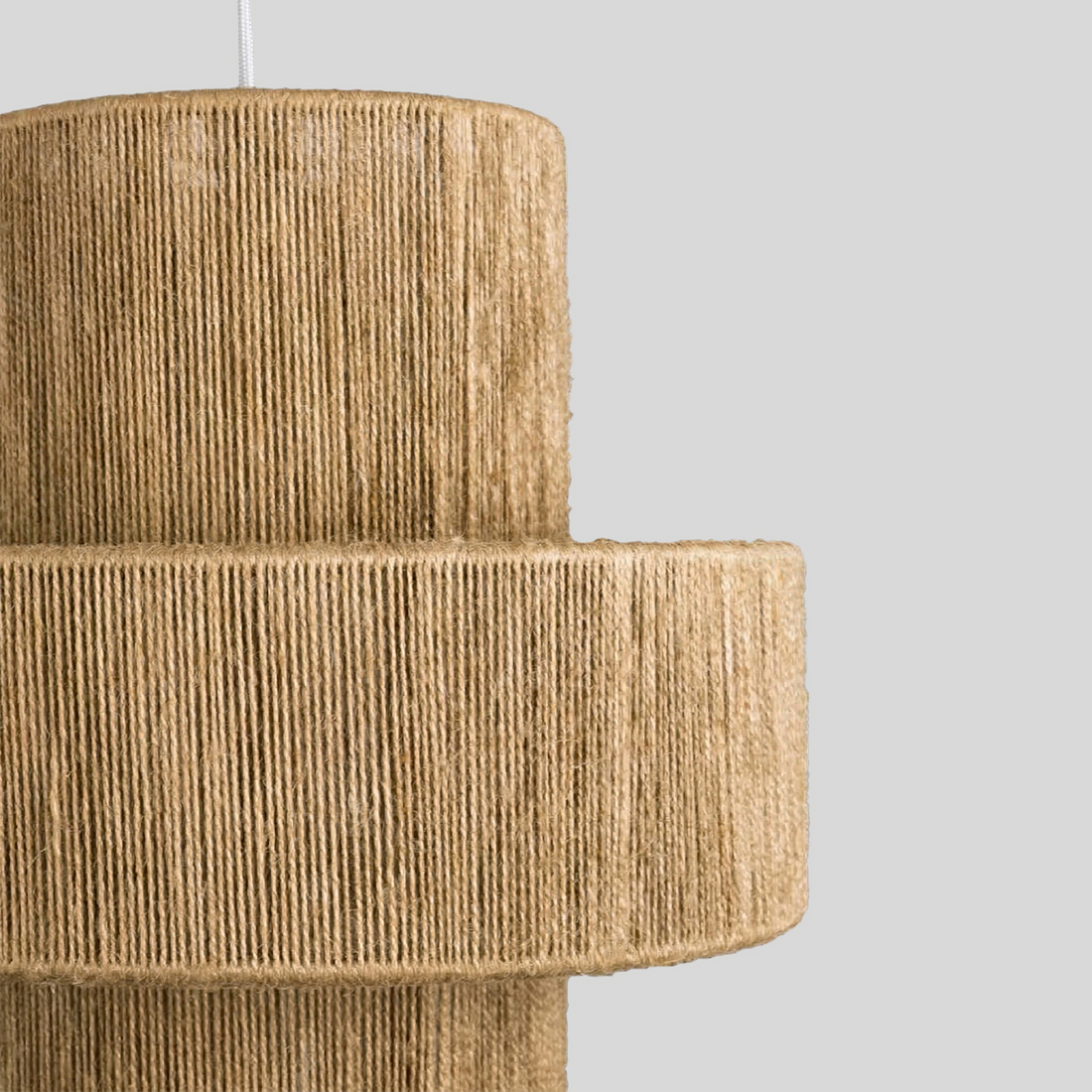 ATIK - LÁMPARA COLGANTE DE YUTE