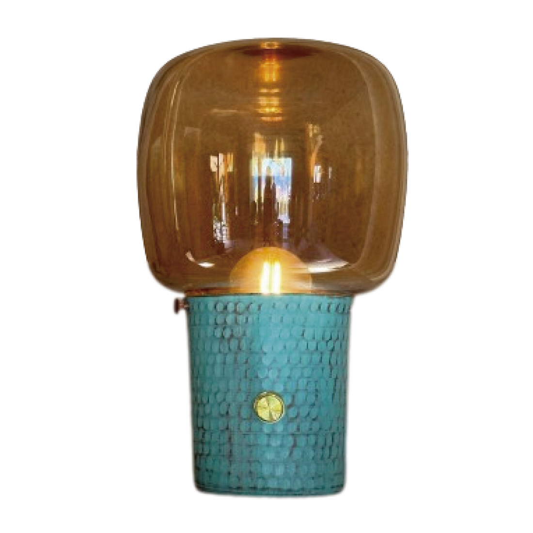 DONNEA - LÁMPARA DE MESA DE COBRE