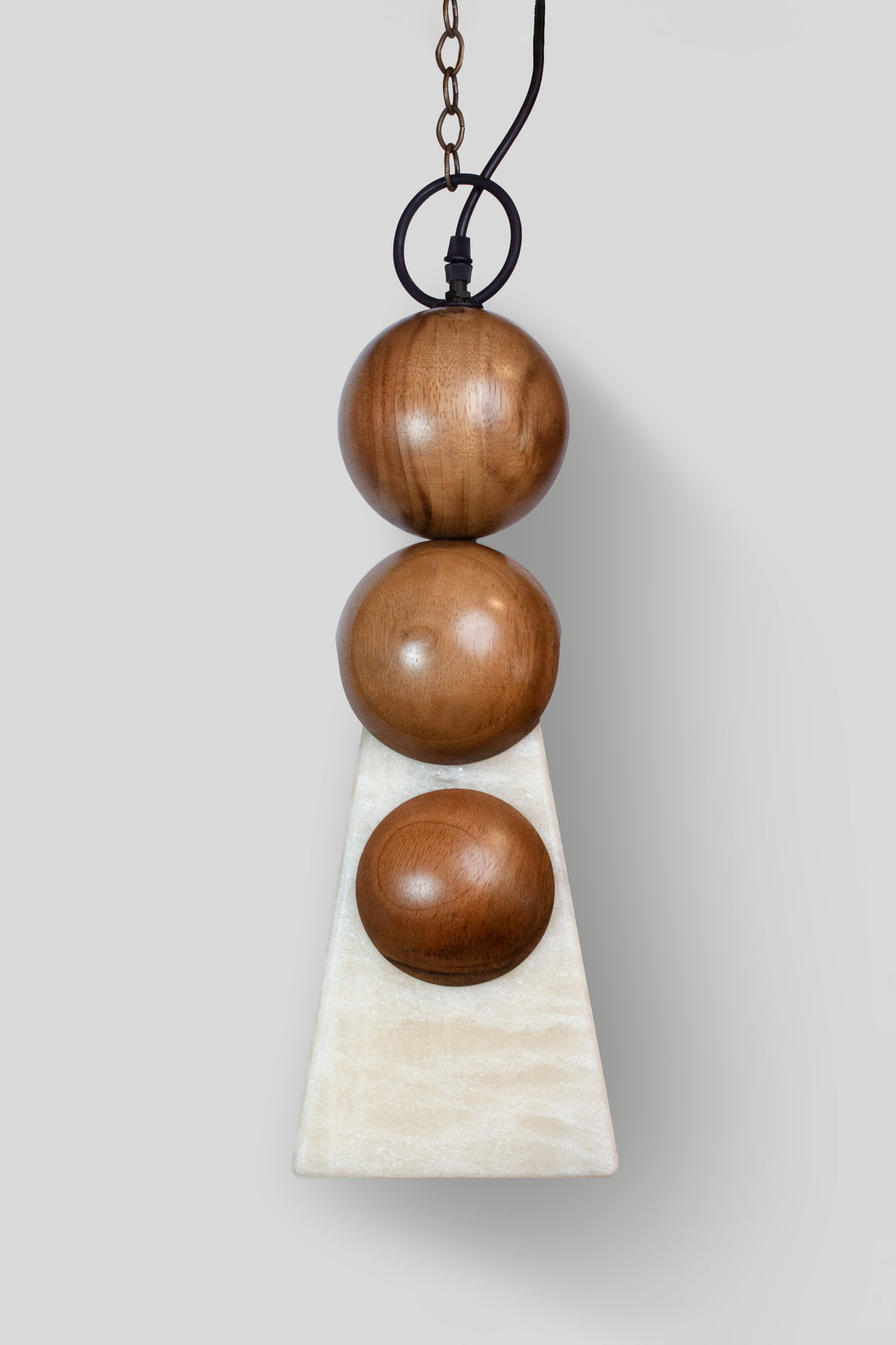 HALO - LÁMPARA COLGANTE DE PAROTA Y ÓNIX