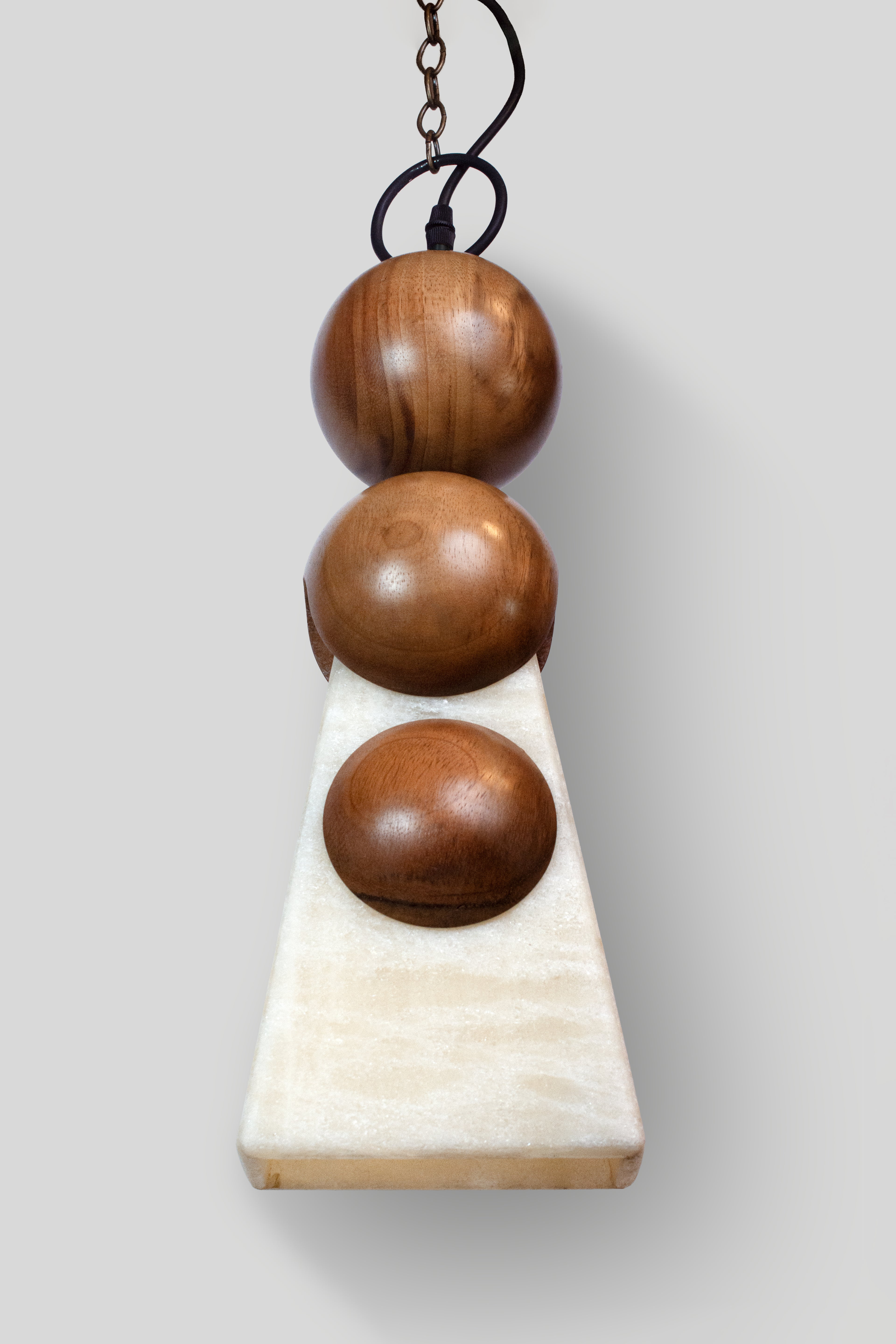 HALO - LÁMPARA COLGANTE DE PAROTA Y ÓNIX