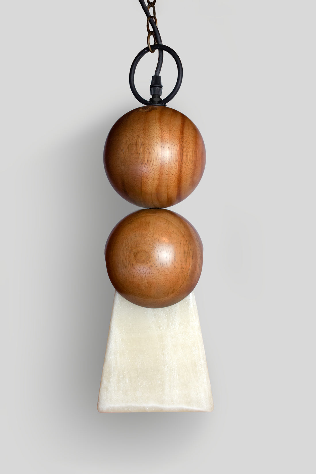 CÁTODO - LÁMPARA COLGANTE DE PAROTA Y ÓNIX