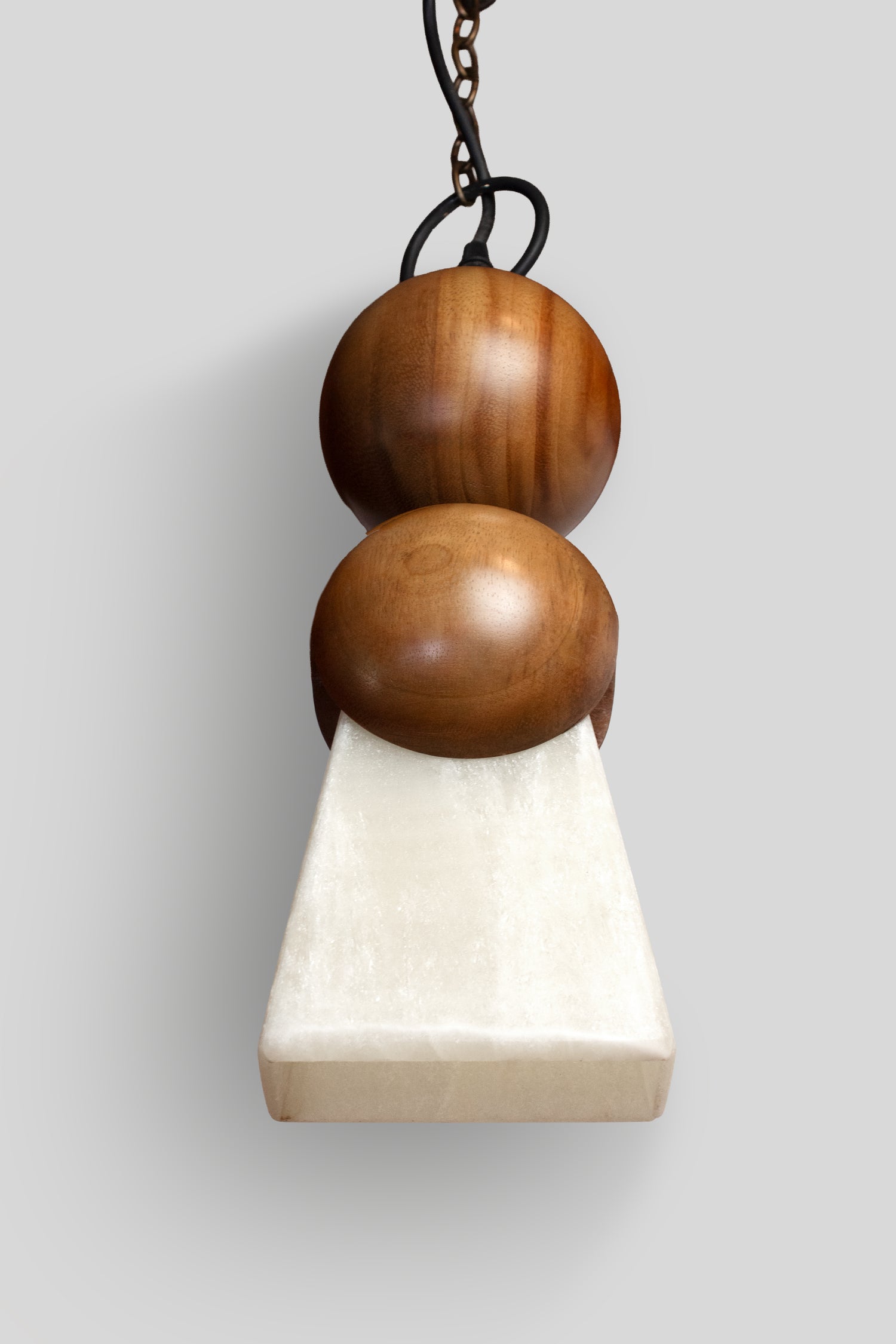 CÁTODO - LÁMPARA COLGANTE DE PAROTA Y ÓNIX