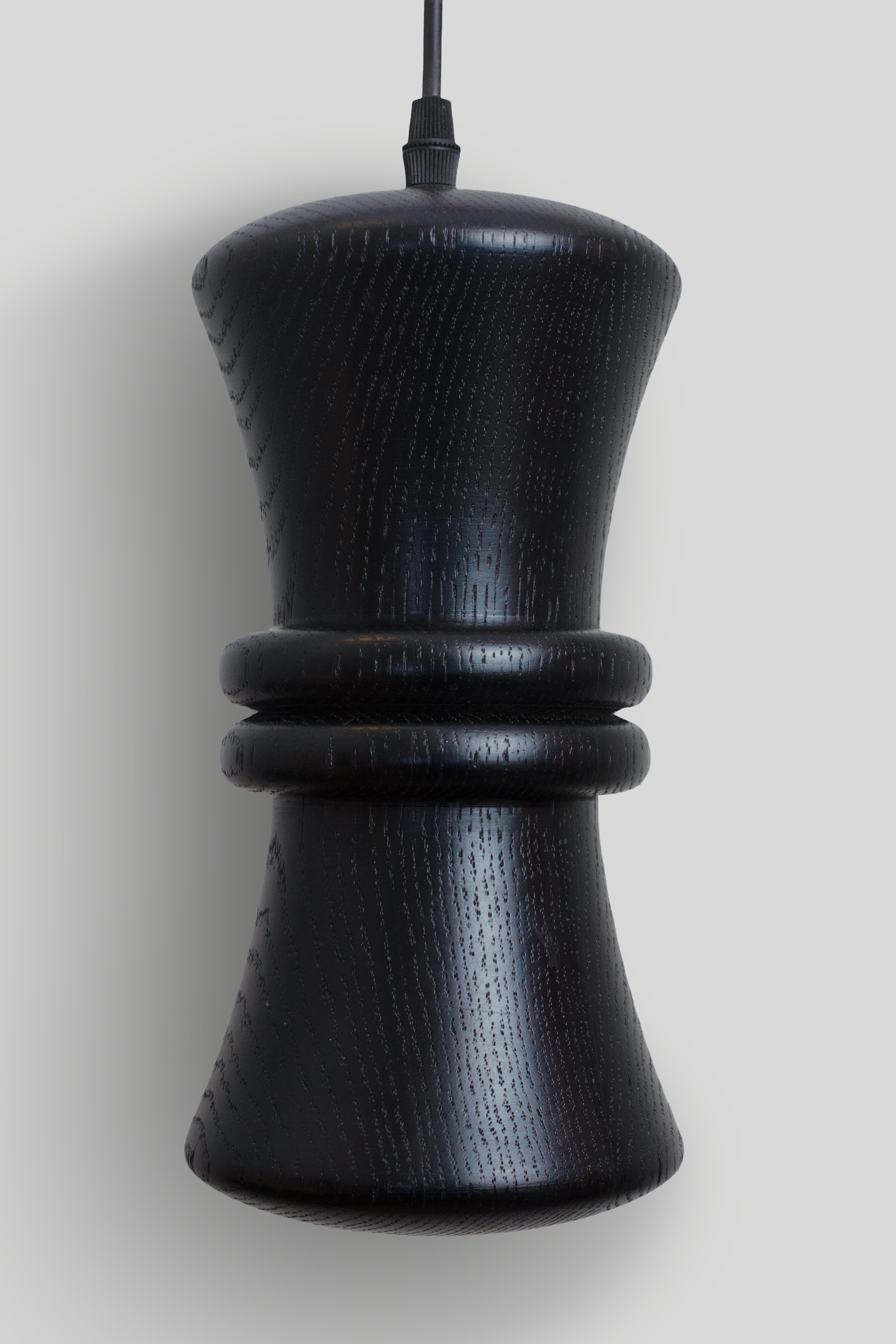 OMET - LÁMPARA COLGANTE DE ENCINO NEGRO