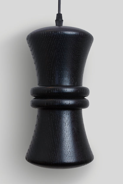 OMET - LÁMPARA COLGANTE DE ENCINO NEGRO