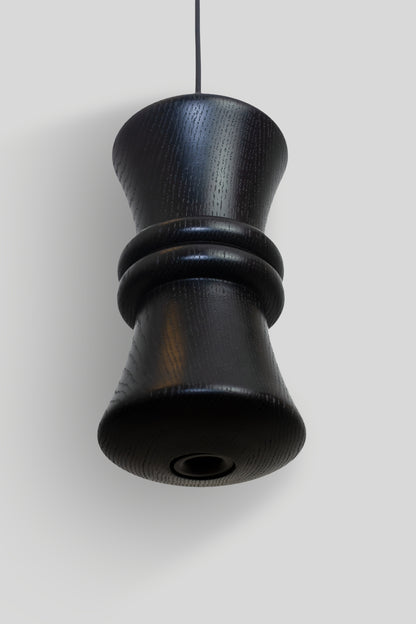 OMET - LÁMPARA COLGANTE DE ENCINO NEGRO