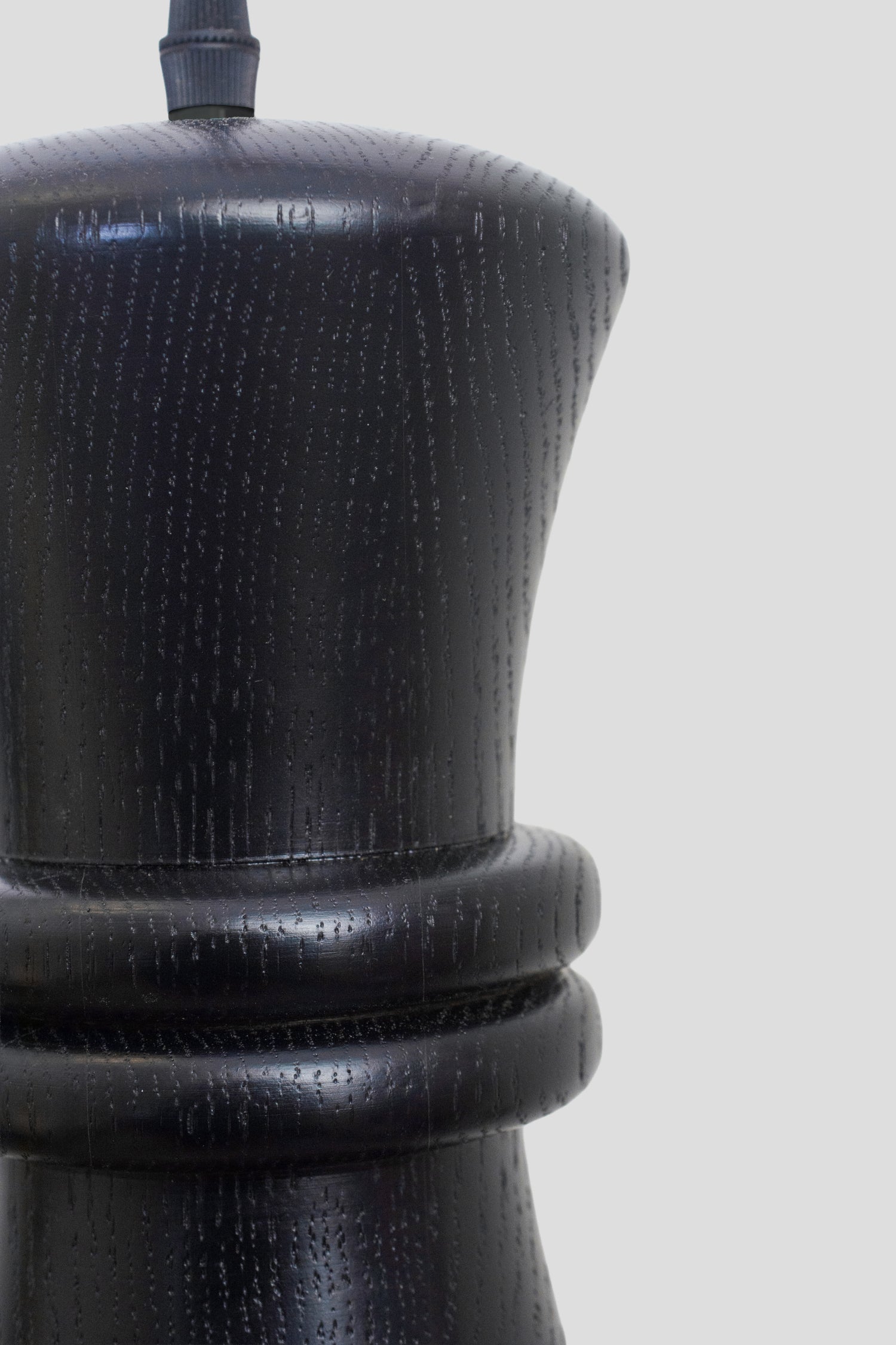 OMET - LÁMPARA COLGANTE DE ENCINO NEGRO