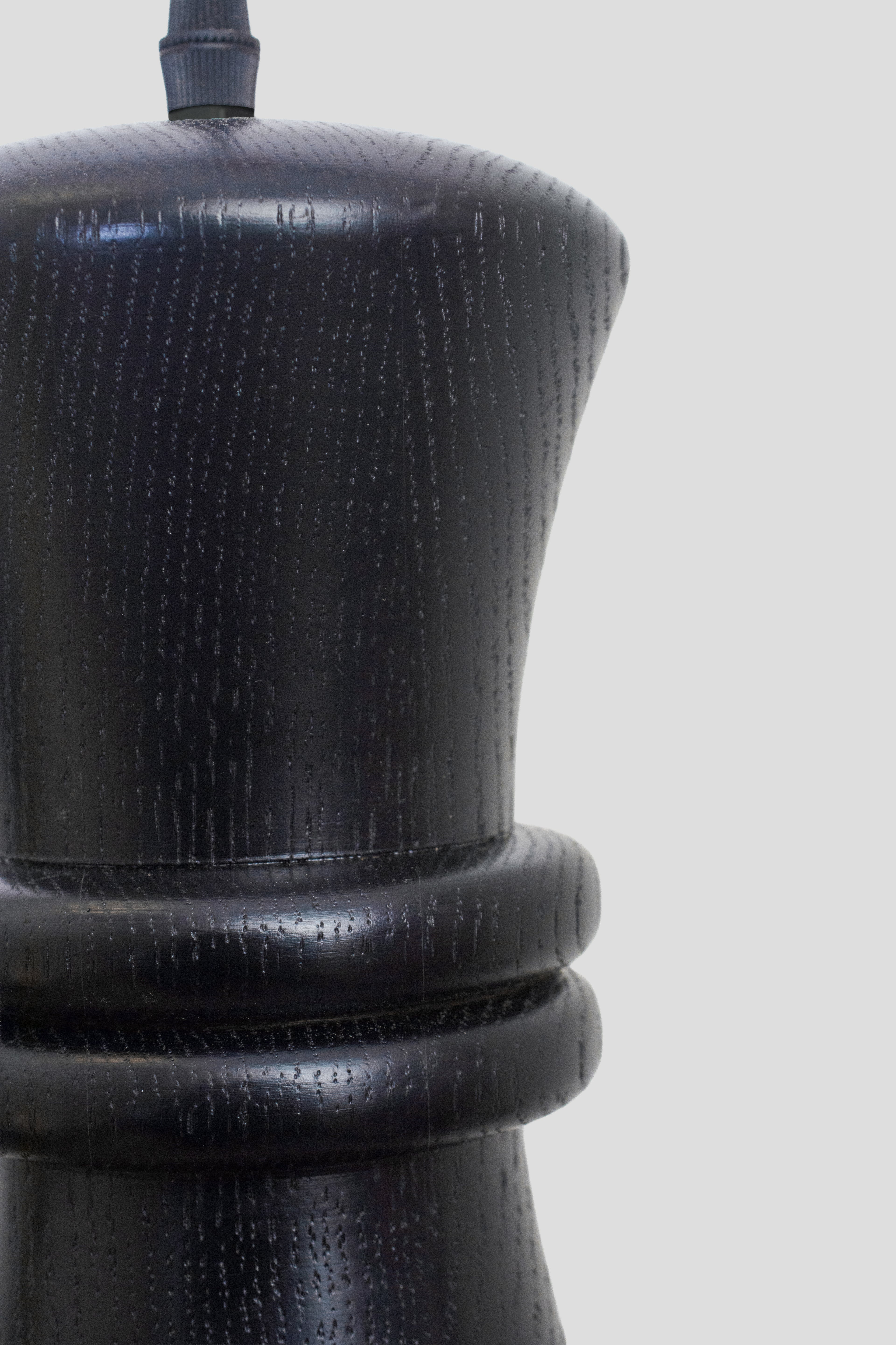 OMET - LÁMPARA COLGANTE DE ENCINO NEGRO