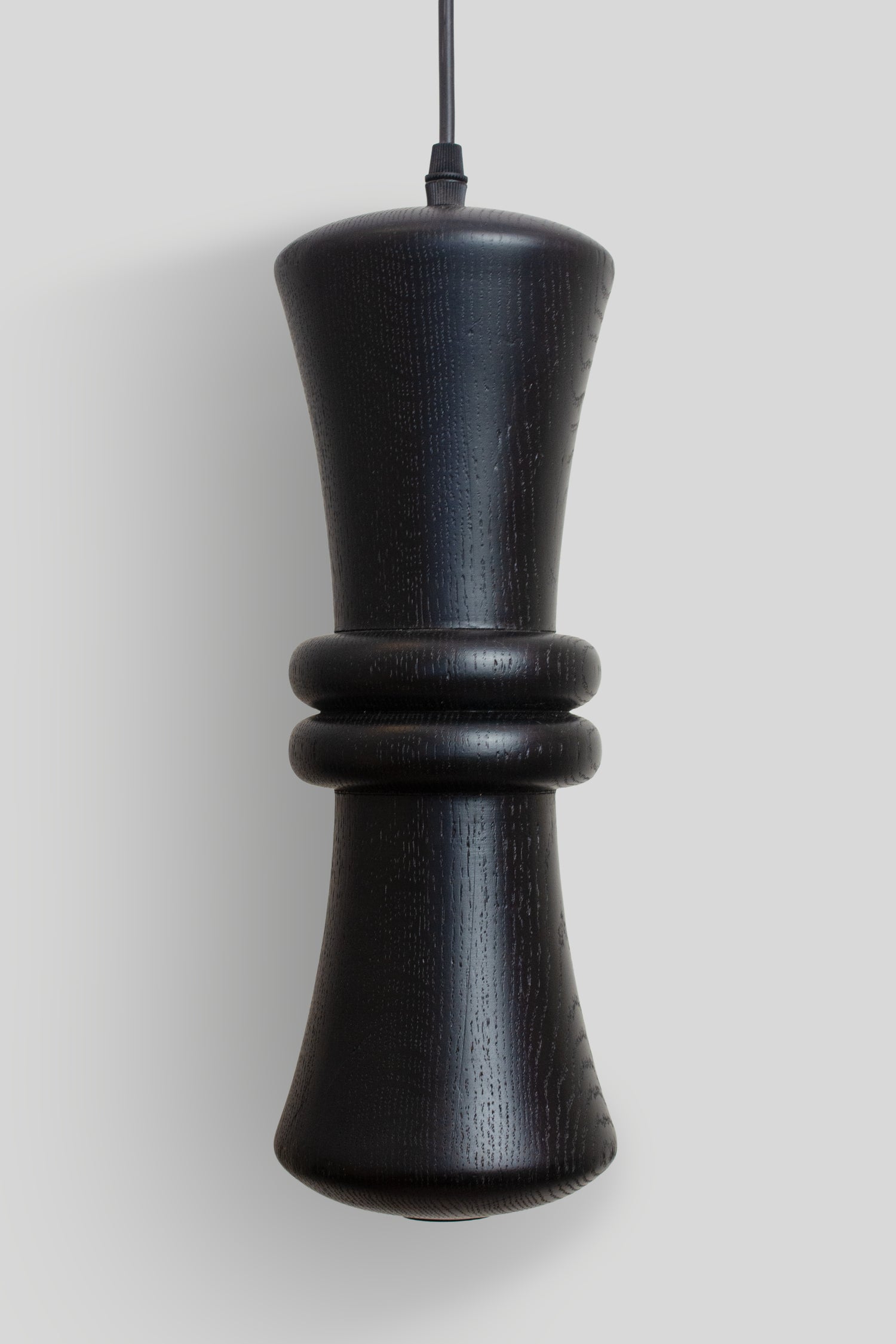 TOZI - LÁMPARA COLGANTE DE ENCINO NEGRO