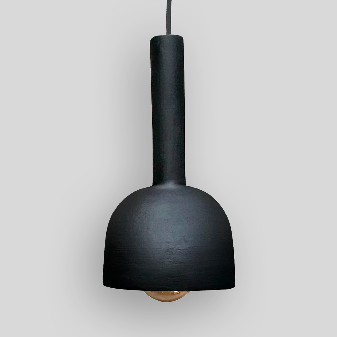 EDAKI - LÁMPARA COLGANTE DE BARRO NEGRO