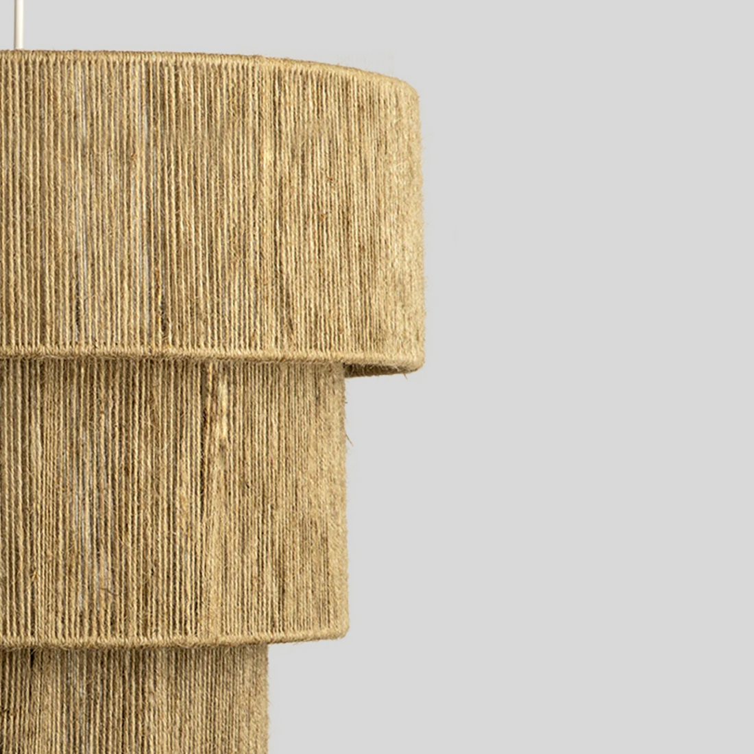 IZAMAL - LÁMPARA COLGANTE DE YUTE