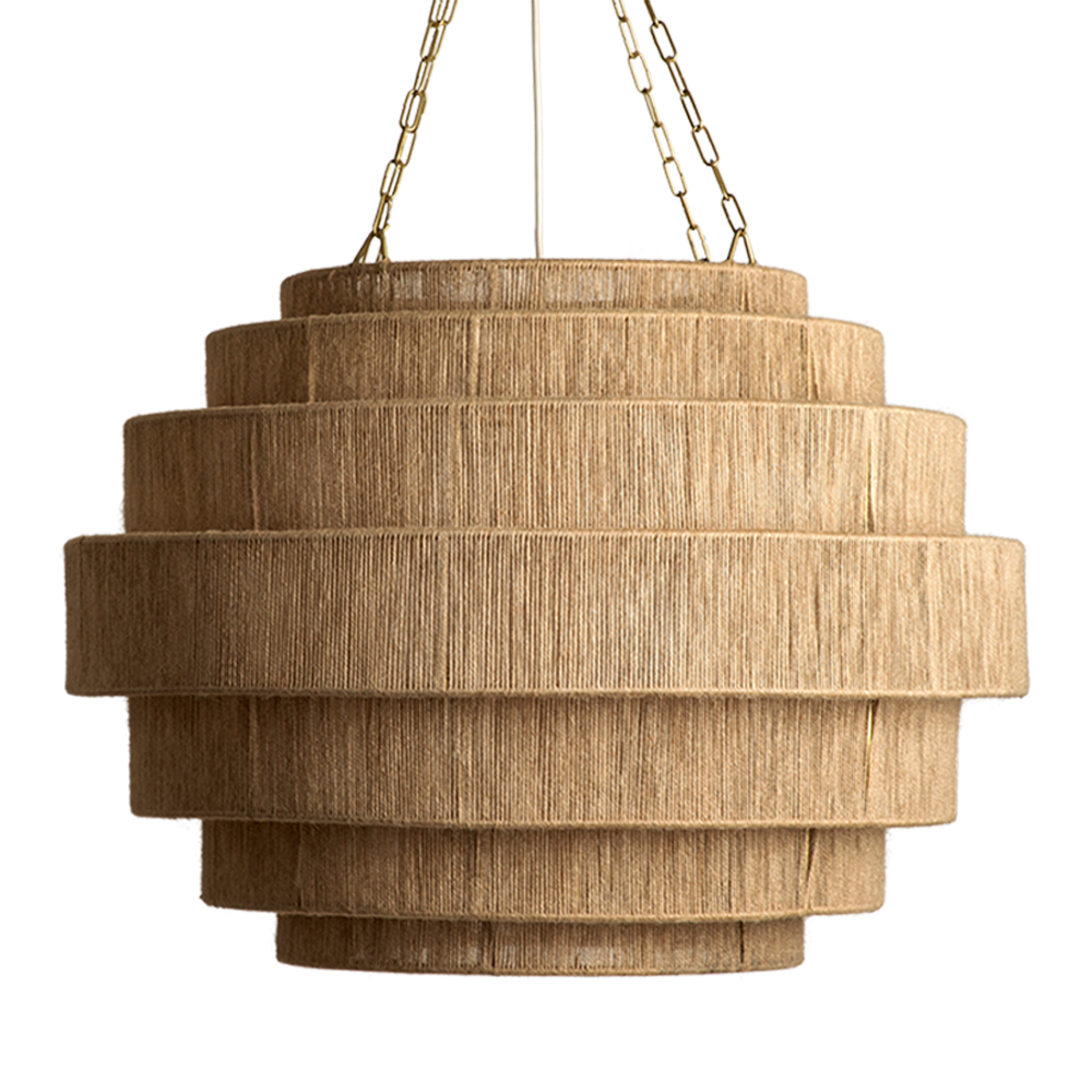 KIIN - LÁMPARA COLGANTE DE YUTE