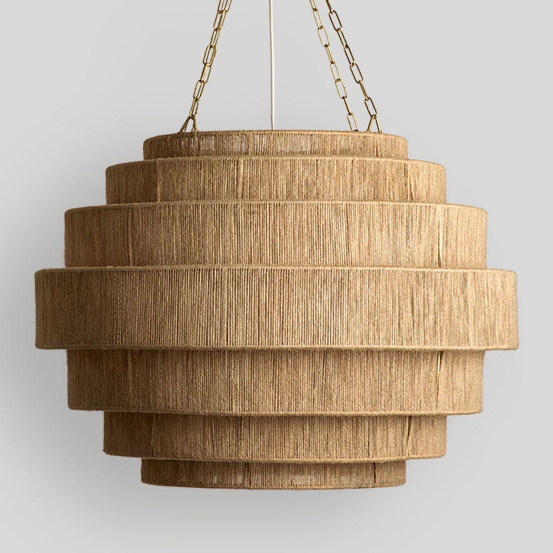 KIIN - LÁMPARA COLGANTE DE YUTE