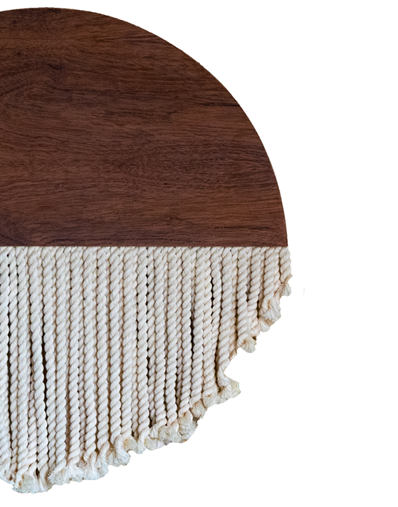 LUCÍA - TAPIZ CON CUERDAS DE ALGODÓN