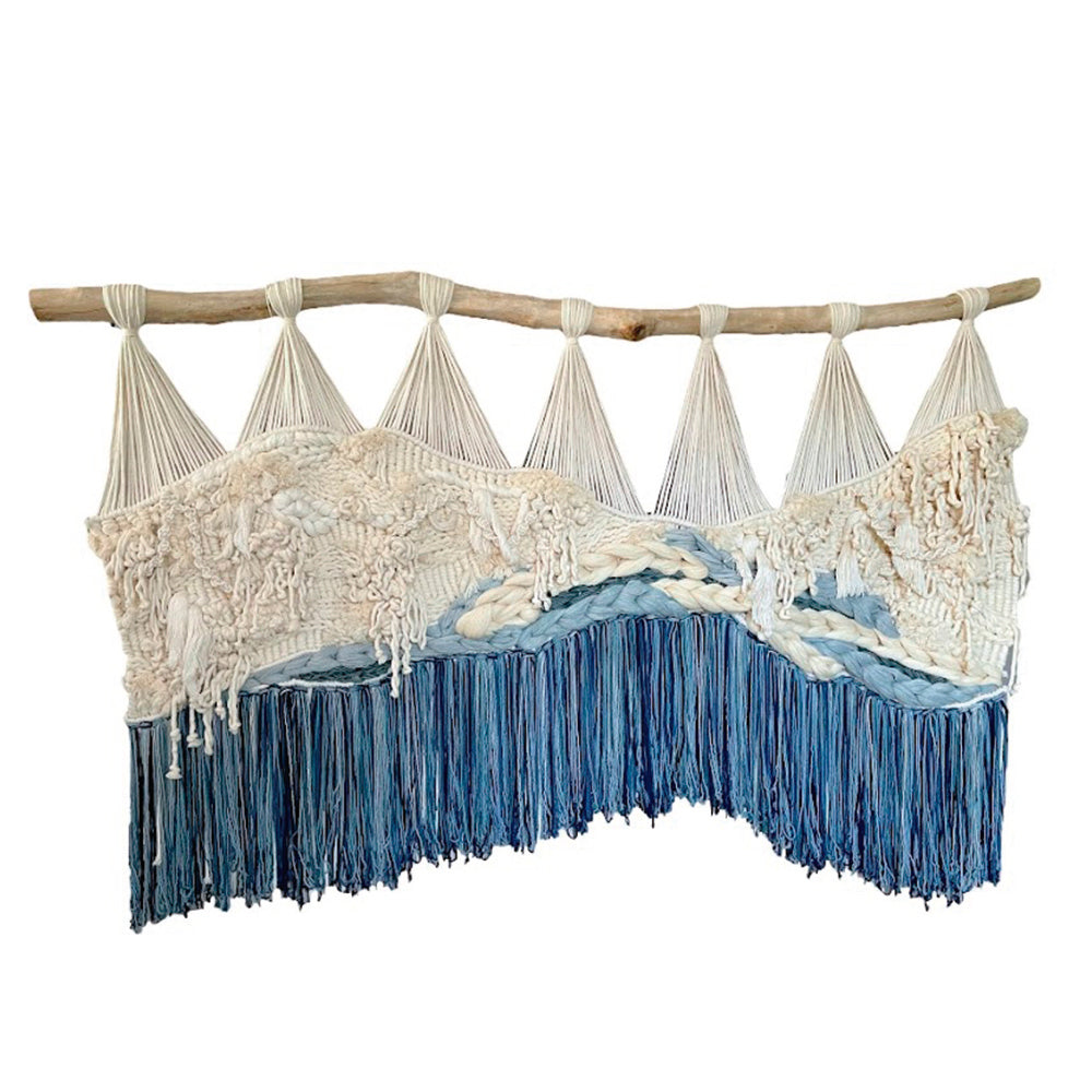 ZEEN - TAPIZ DE MACRAMÉ DE ALGODÓN