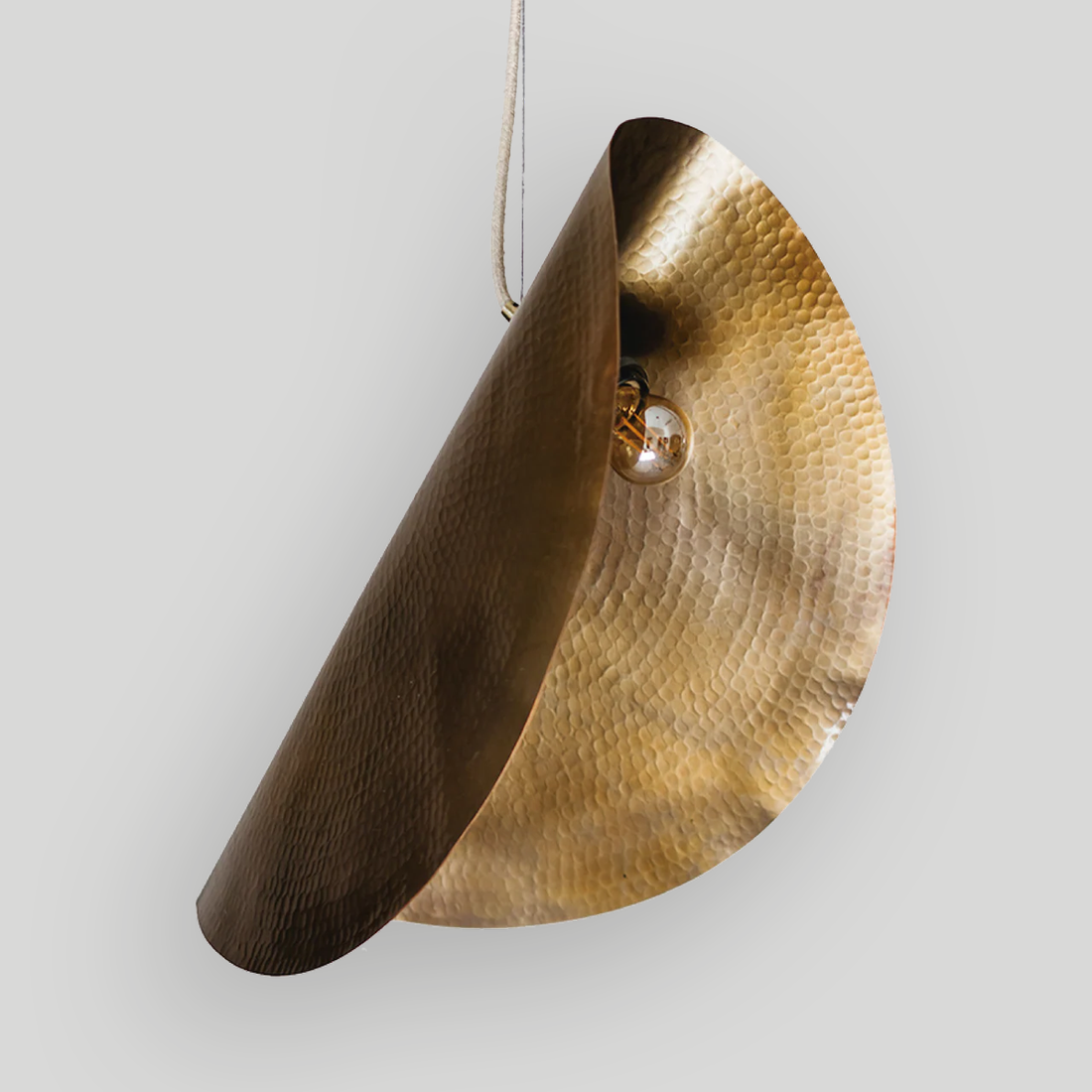 ÓPALO  - LÁMPARA COLGANTE DE COBRE