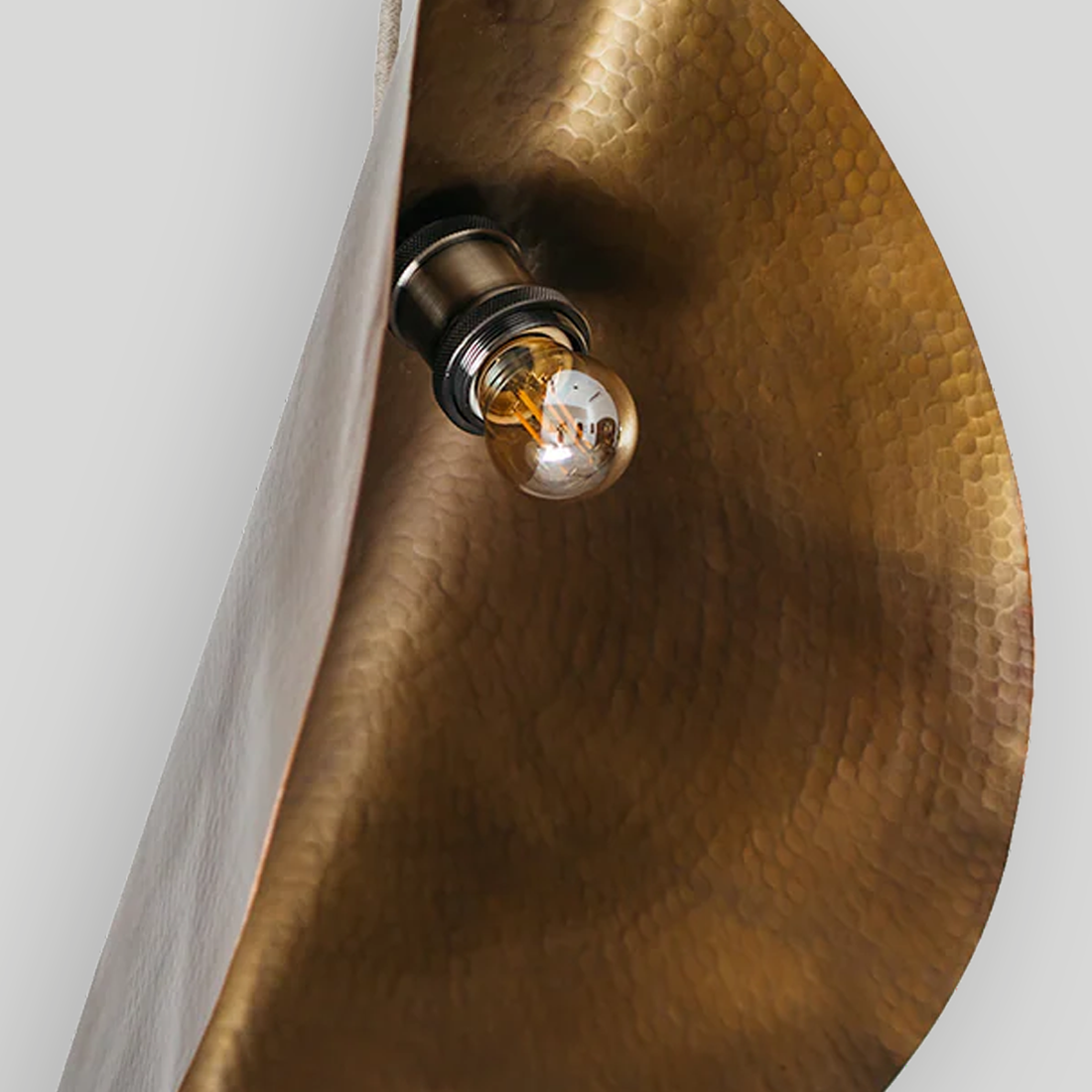 ÓPALO  - LÁMPARA COLGANTE DE COBRE