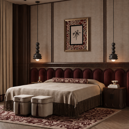 ORU - LÁMPARA COLGANTE DE BARRO