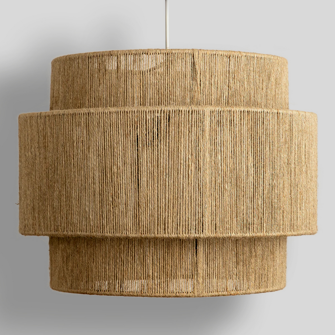 TIKAL - LÁMPARA COLGANTE DE YUTE