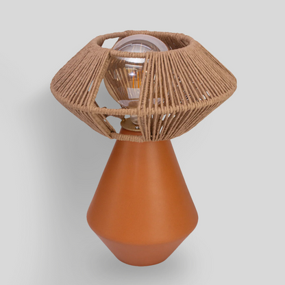 TONAL - LÁMPARA DE MESA DE CERÁMICA Y CORDÓN CRAFT