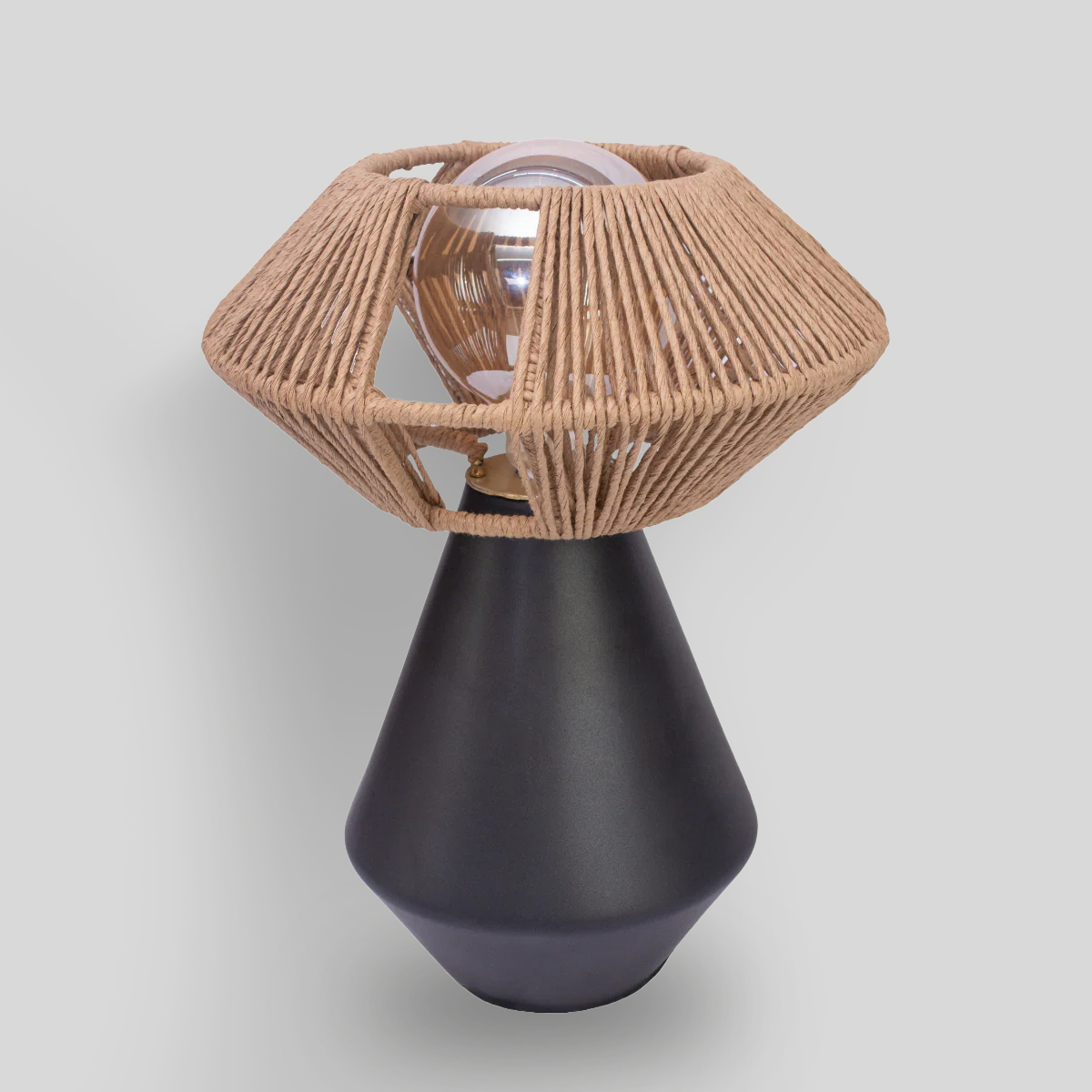 TONAL - LÁMPARA DE MESA DE CERÁMICA Y CORDÓN CRAFT