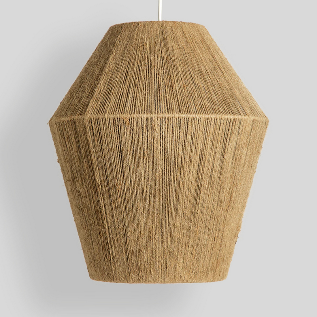 UXMAL- LÁMPARA COLGANTE DE YUTE