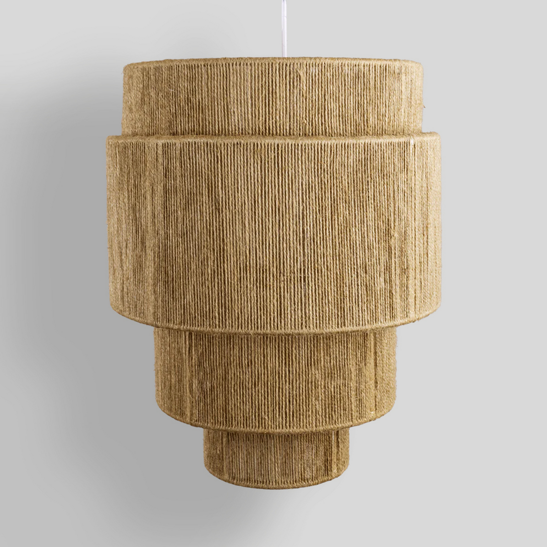 YAXMUUL - LÁMPARA COLGANTE DE YUTE