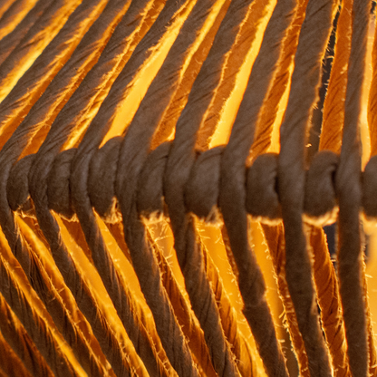 YOLIA - LÁMPARA DE MESA DE CERÁMICA Y CORDÓN CRAFT