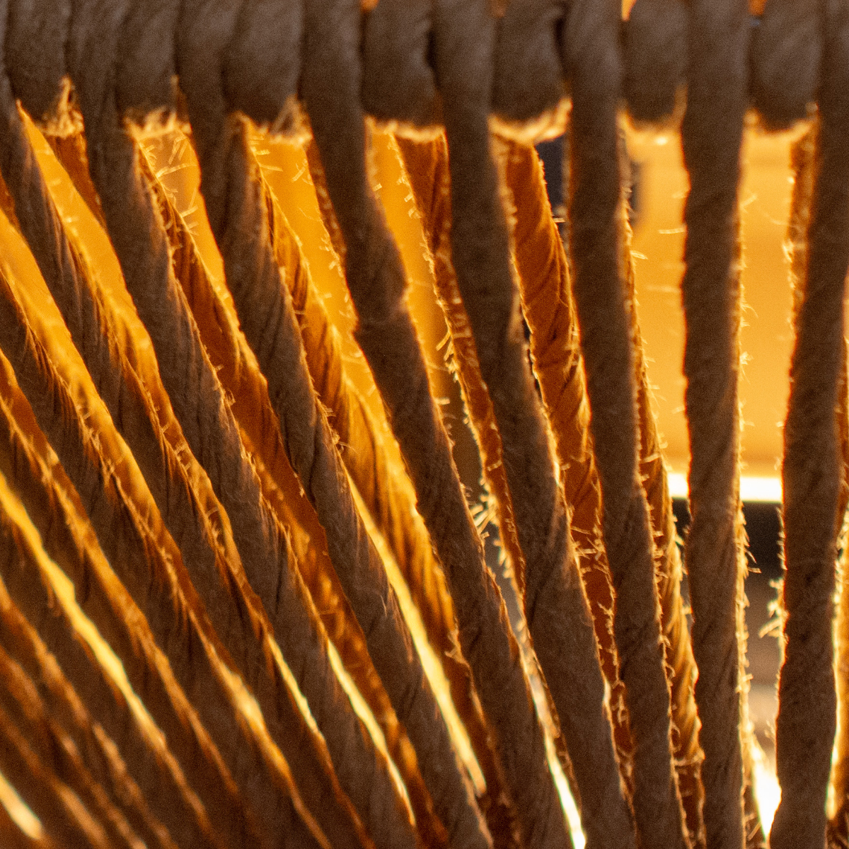 YOLIA - LÁMPARA DE MESA DE CERÁMICA Y CORDÓN CRAFT