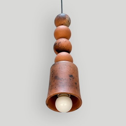 YUM - LÁMPARA COLGANTE DE BARRO QUEMADO