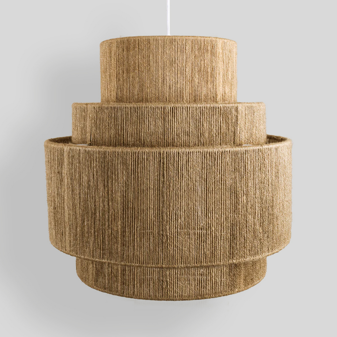 ZACIL - LÁMPARA COLGANTE DE YUTE