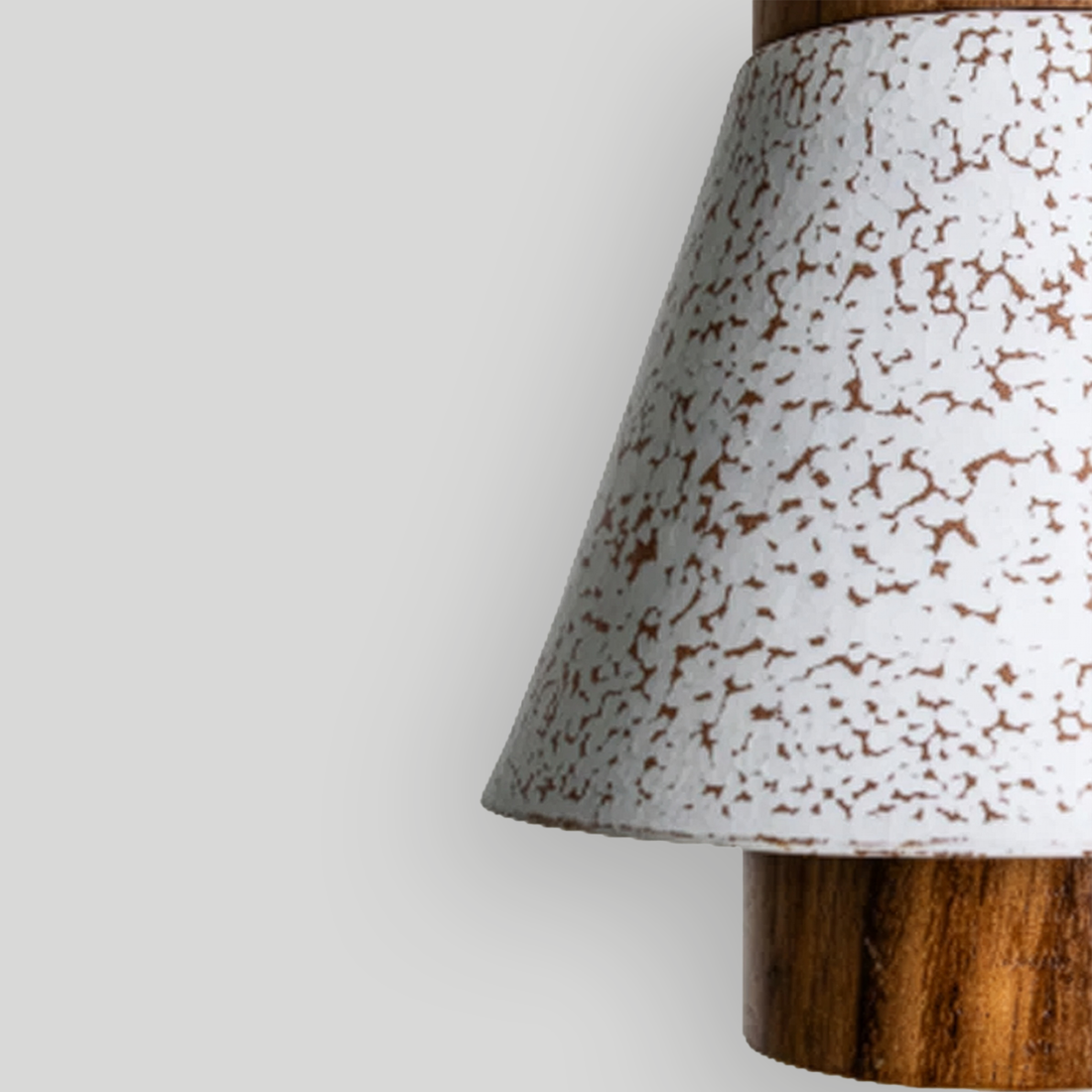 ZIRA - LÁMPARA COLGANTE DE COBRE Y PAROTA