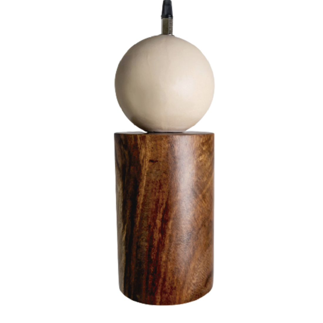 ARIO - LÁMPARA COLGANTE DE BARRO Y PAROTA